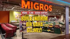 Migros 1 Alana 1 Bedava Çılgınlığı Başladı! 27-30 Ocak Arası Geçerli: Deterjan ve Tuvalet Kağıdı Stokları Eriyor - Gtmd